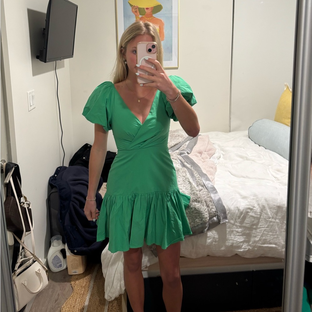 Green dress